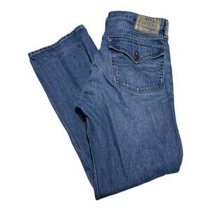 Polo Ralph‎ Lauren Medium Wash Mexico 100% Cotton Jean Pants Men’s 35x32